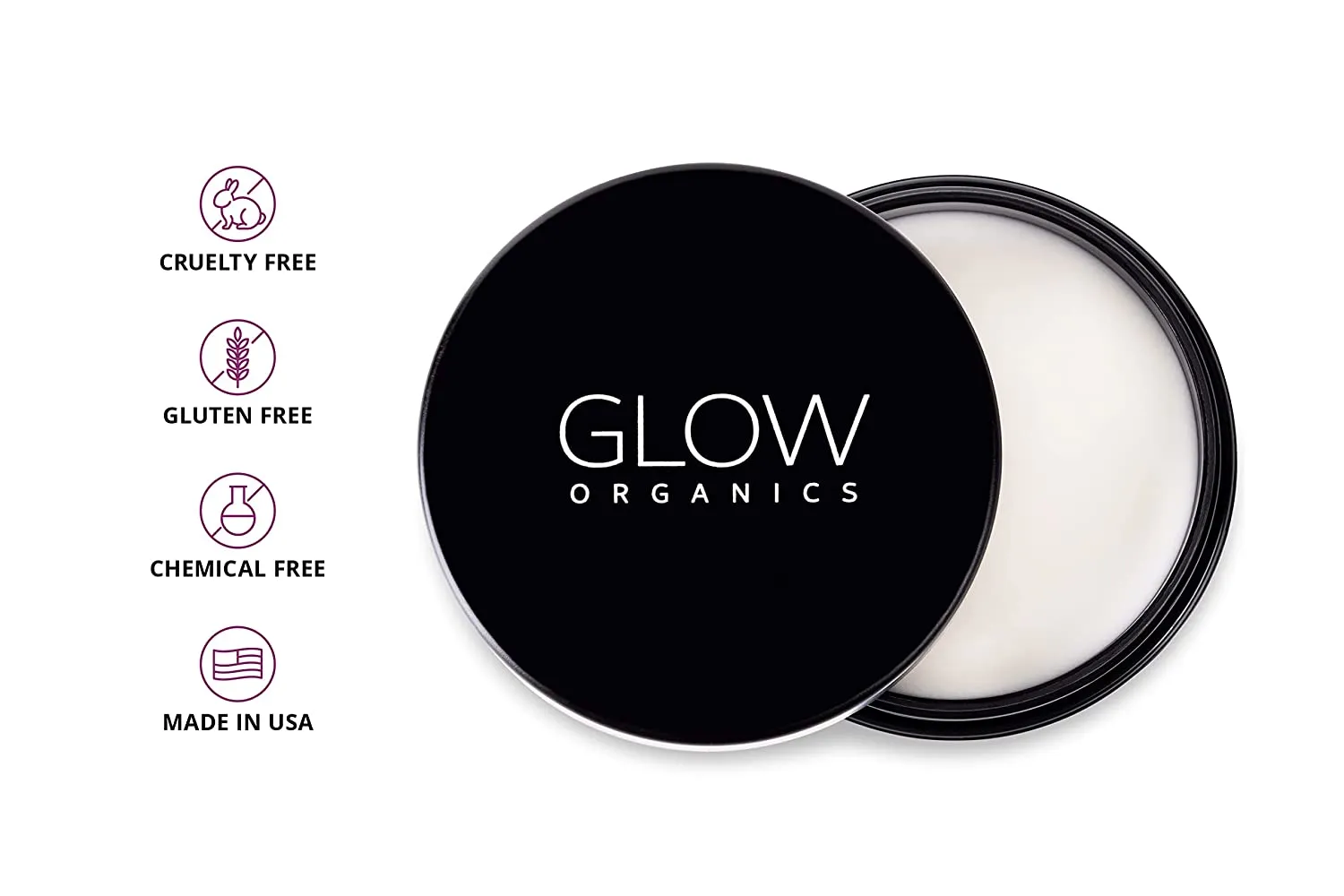 Glow Organics Pure magsmör oparfymerad ekologisk