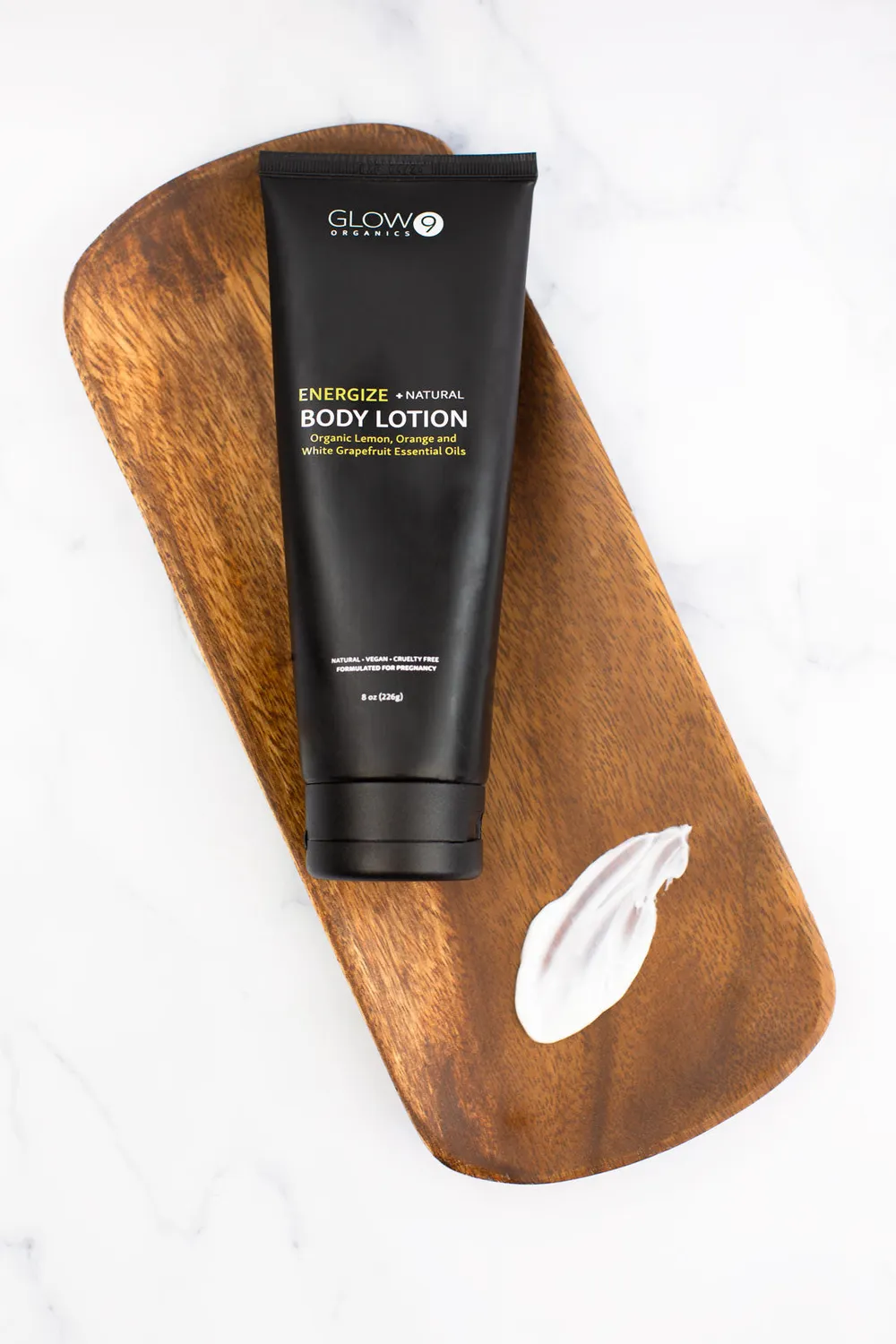 Glow Organics Energize kroppslotion citrus vegansk