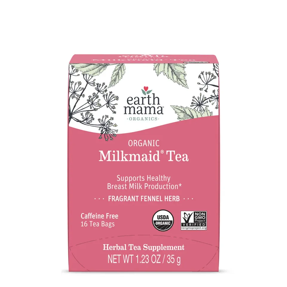 Earth Mama Organic Milkmaid Tea amningste 16 tepåsar ekologiskt