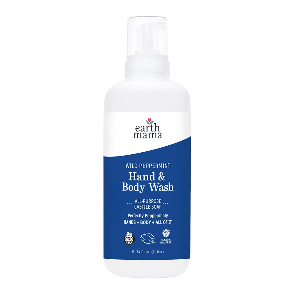 Earth Mama Castile Soap Refill flytande tvål