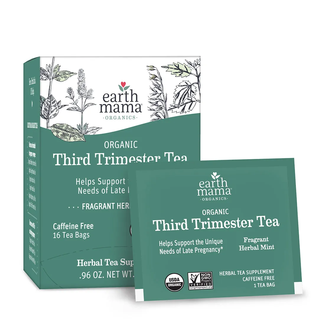 Earth Mama Organic Third Trimester Tea graviditetste