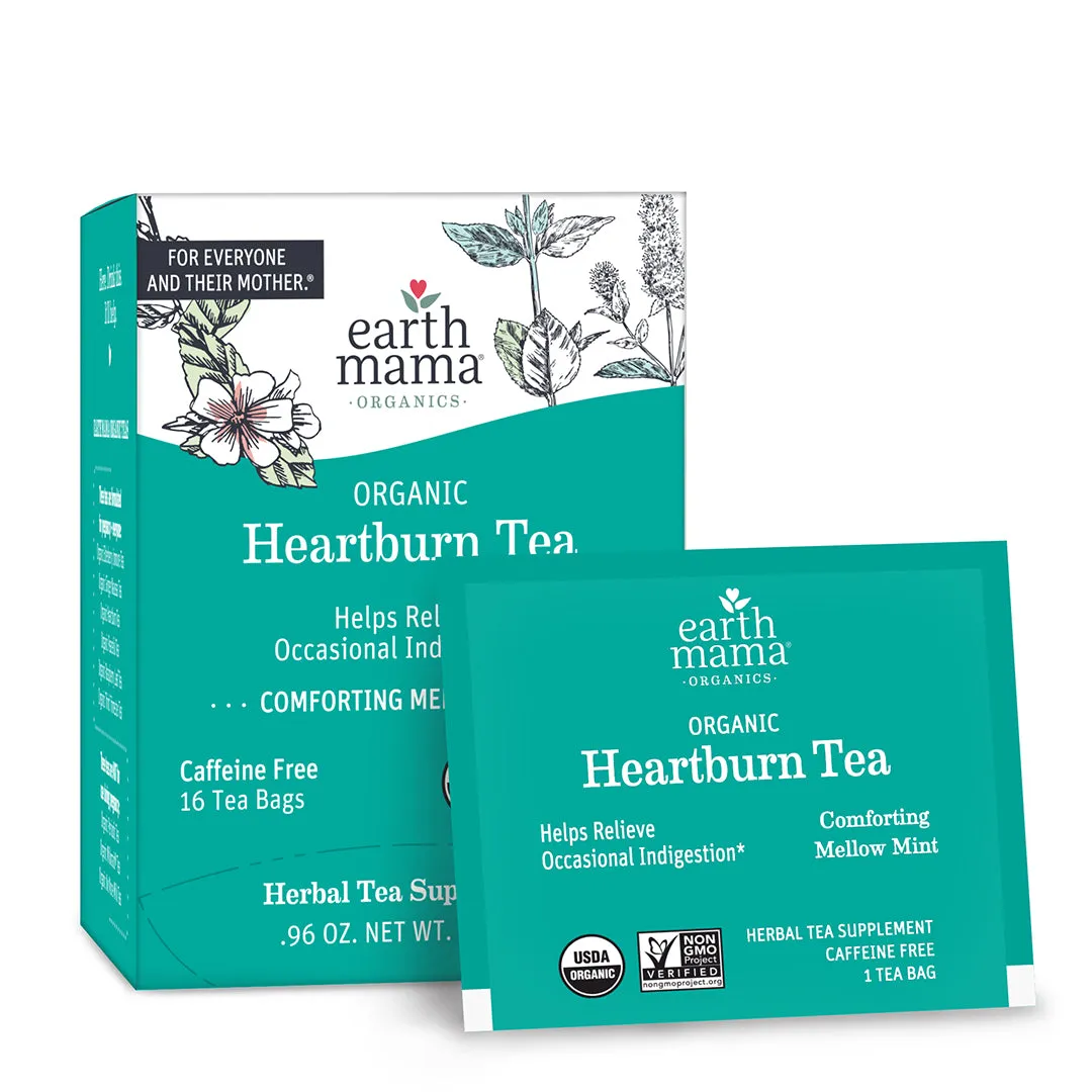 Earth Mama Heartburn örtte mynta gravid