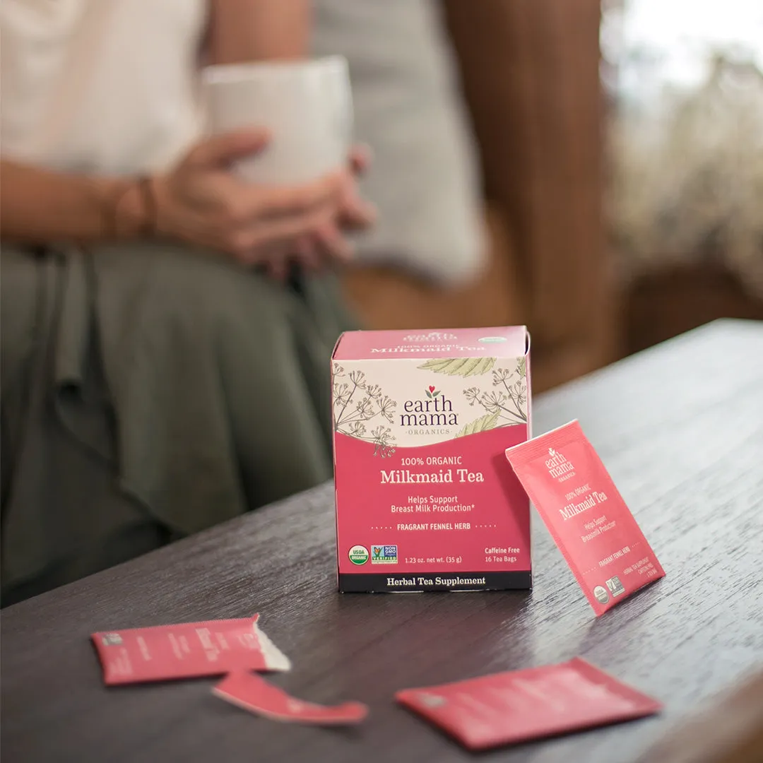 Earth Mama Organic Milkmaid Tea amningste 16 tepåsar ekologiskt