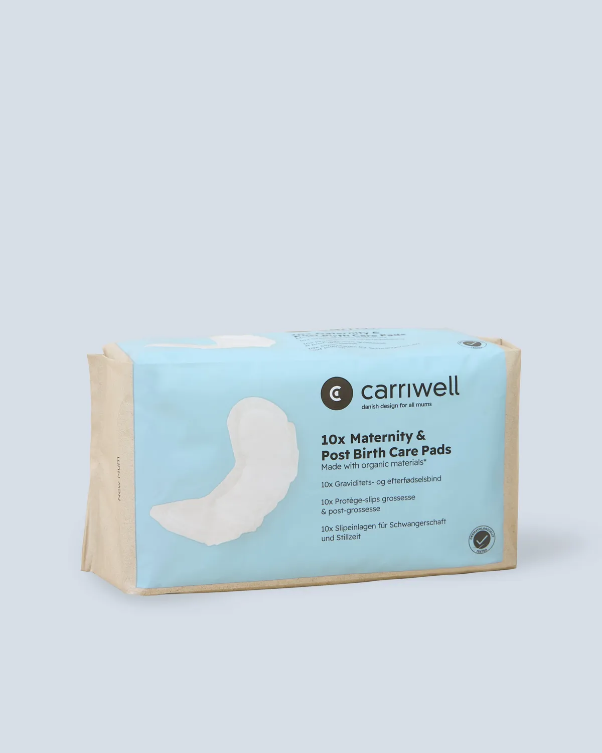 Carriwell Efterfödselsbindor efterförlossningsbindor 10-pack absorberande