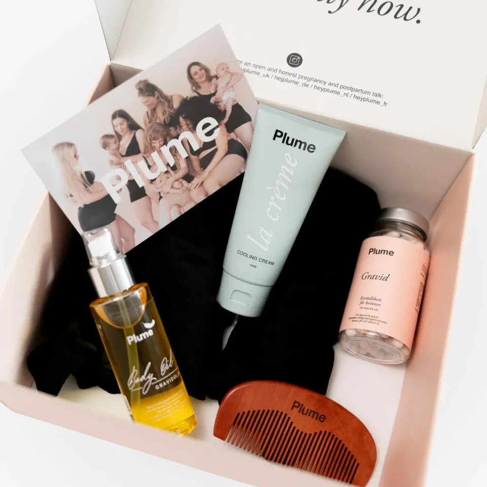 Plume Gravid Kit presentkit för gravid