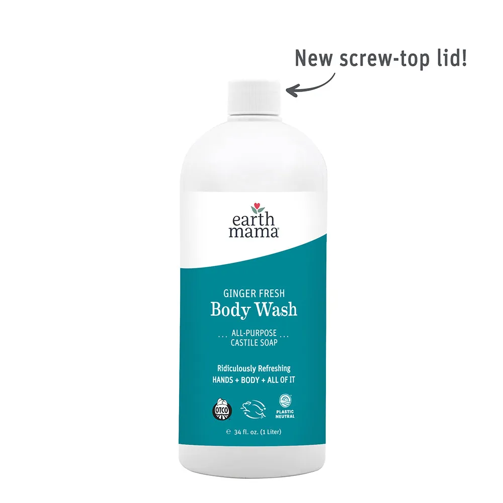 Earth Mama Castile Soap Refill flytande tvål