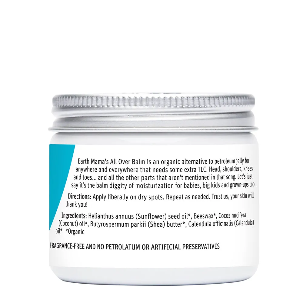 Earth Mama Organic All Over Balm ekologiskt kroppsbalsam torr hud
